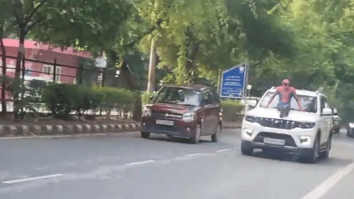 viral-video-chappal-wearing-spiderman-gets-arrested-by-delhi-police-for-traffic-violation-gets-slapped-with-hefty-fine